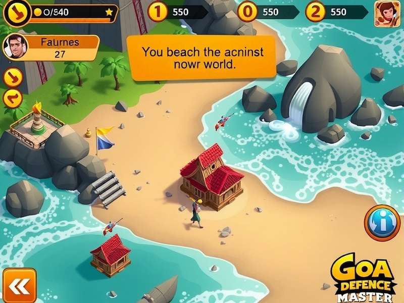 Goa Defense Master strategy guide showing tower placement